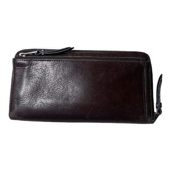 Fossil Blue Dawson Zip Wallet - Picture 2 of 9